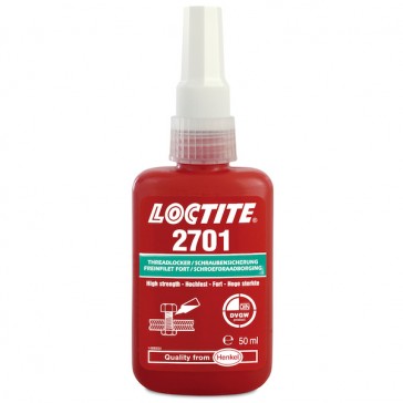 Colle anaérobie LOCTITE 2701 - 50 ml - Adhésifs anaérobies - Adhésifs et  produits d'étanchéité - Produits collage, étanchéité maintenance - Divers  produits de maintenance