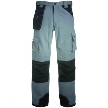 PANTALON OXFORD GRIS/NOIR CATERPILLAR (40/32) T50 - Vêtements de travail  semi-image - Protection du corps - Epi - hygiène - sécurité - EPI